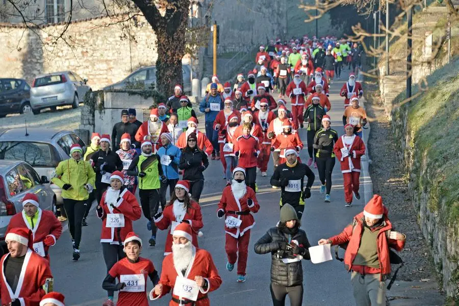 La corsa dei Babbi Natale