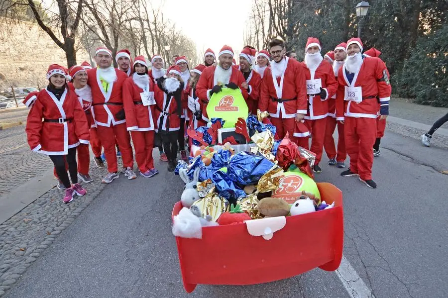 La corsa dei Babbi Natale