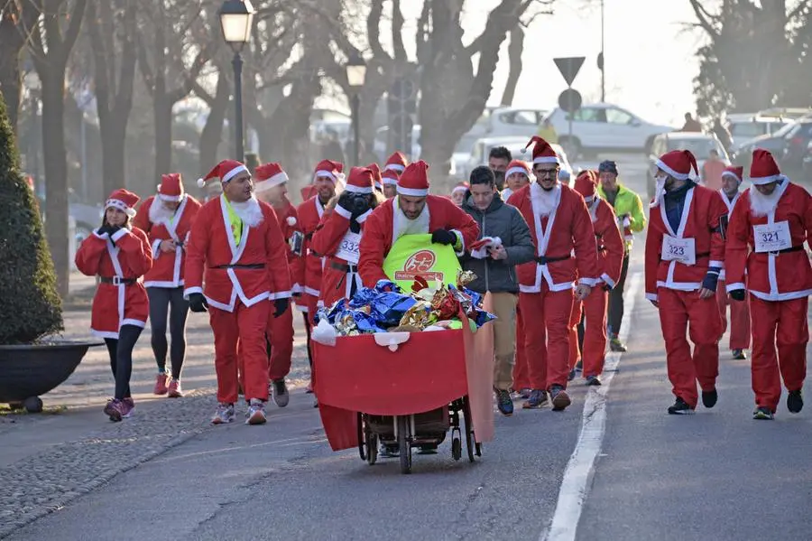 La corsa dei Babbi Natale