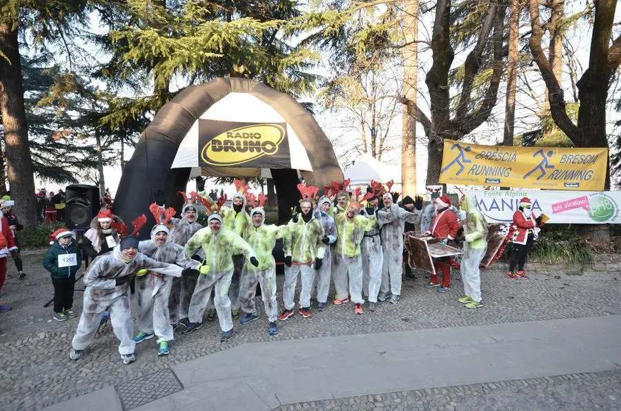 La corsa dei Babbi Natale