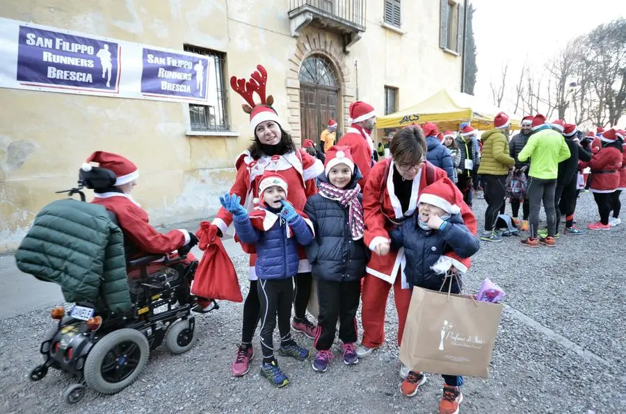 La corsa dei Babbi Natale