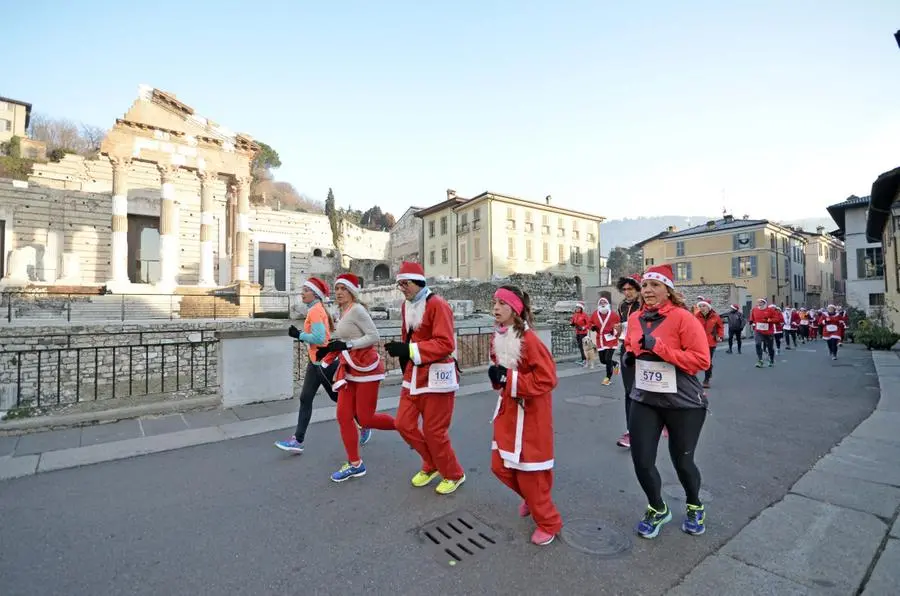 La corsa dei Babbi Natale