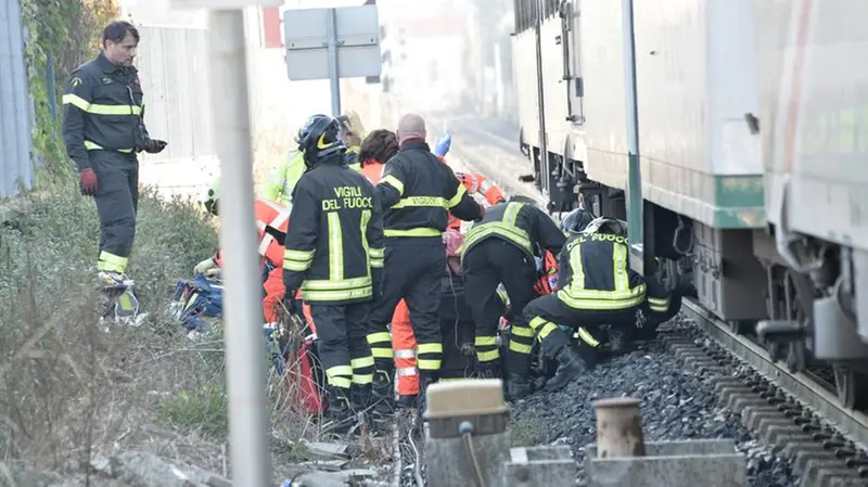 L'incidente al passaggio a livello in via Dalmazia