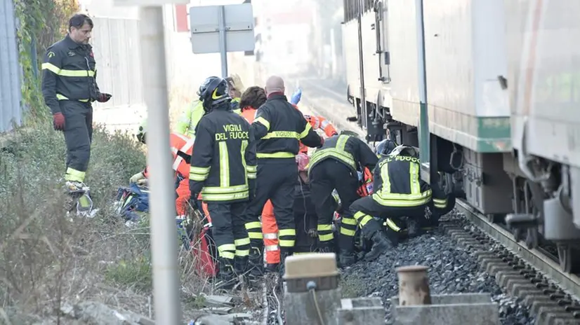 L'incidente al passaggio a livello in via Dalmazia