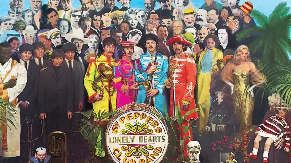 La copertina di Sgt. Pepper