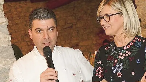 Beppe Maffioli e Clara Camplani alla serata finale dello scorso anno