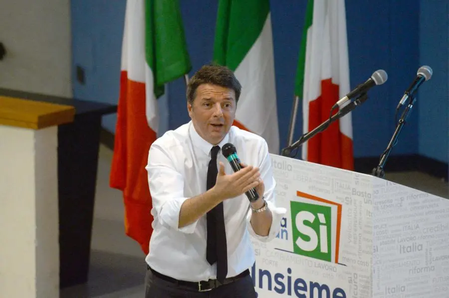 L'intervento di Matteo Renzi a Brescia