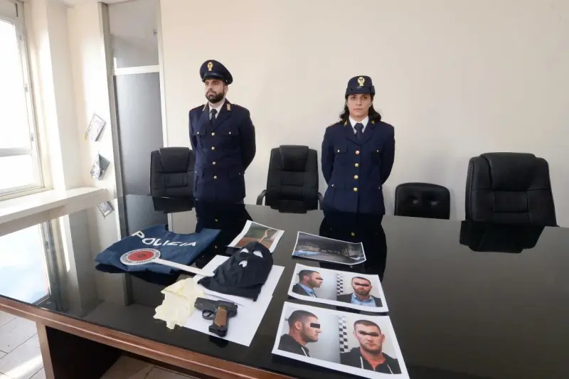 Rapina in città, due in arresto