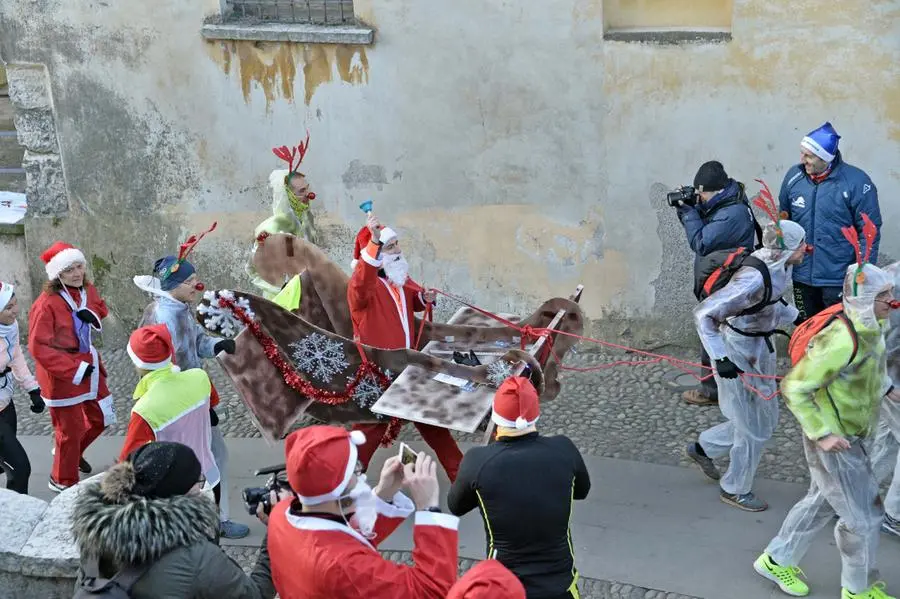 La corsa dei Babbi Natale