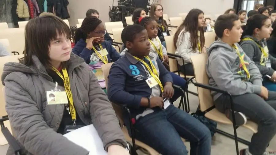 La Quinta B dell'istituto comprensivo Angelo Canossi