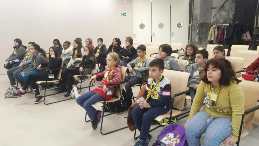 La Quinta B dell'istituto comprensivo Angelo Canossi