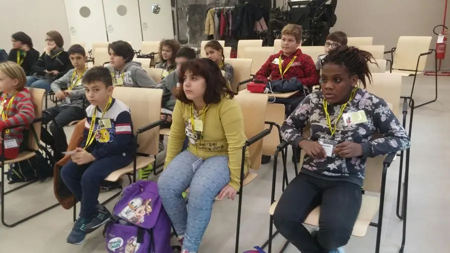La Quinta B dell'istituto comprensivo Angelo Canossi