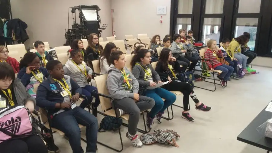 La Quinta B dell'istituto comprensivo Angelo Canossi