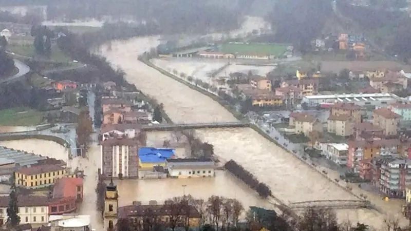Il maltempo sul Piemonte