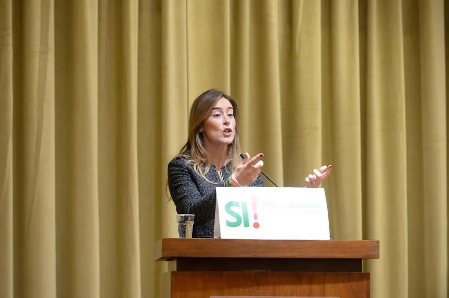 L'intervento di Maria Elena Boschi in città