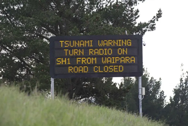 Allerta tsunami in Nuova Zelanda