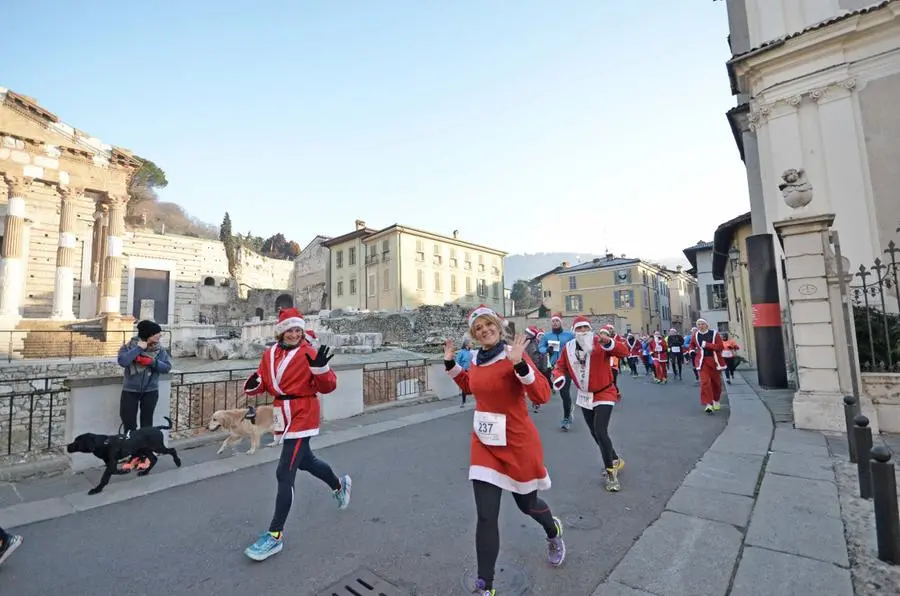 La corsa dei Babbi Natale