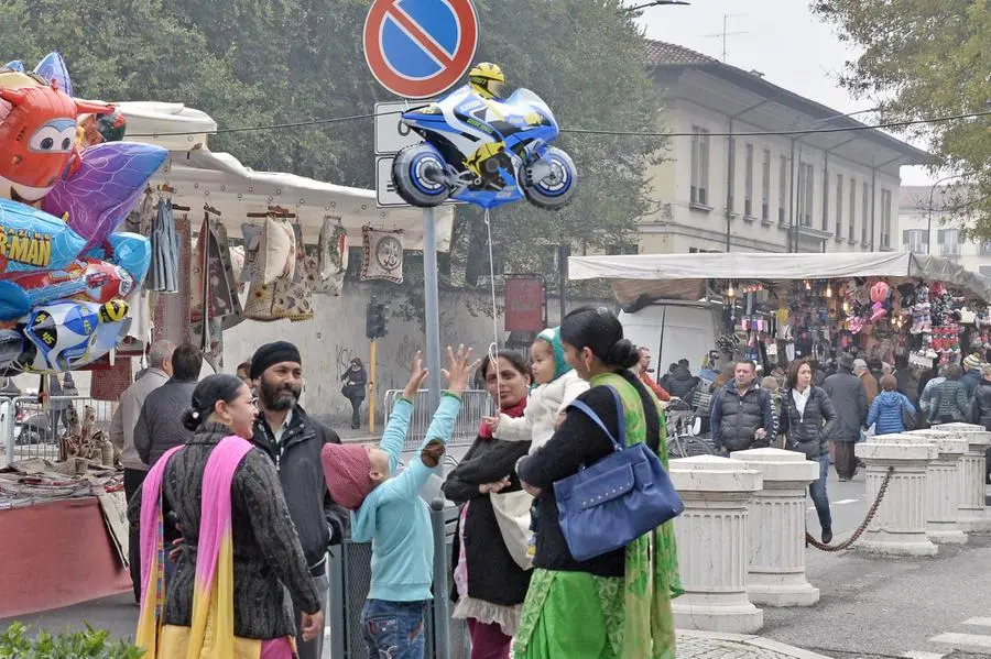 La fiera in via Milano