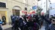 La manifestazione degli antagonisti