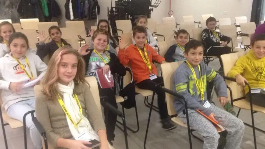La visita degli alunni della scuola Olivelli al GdB