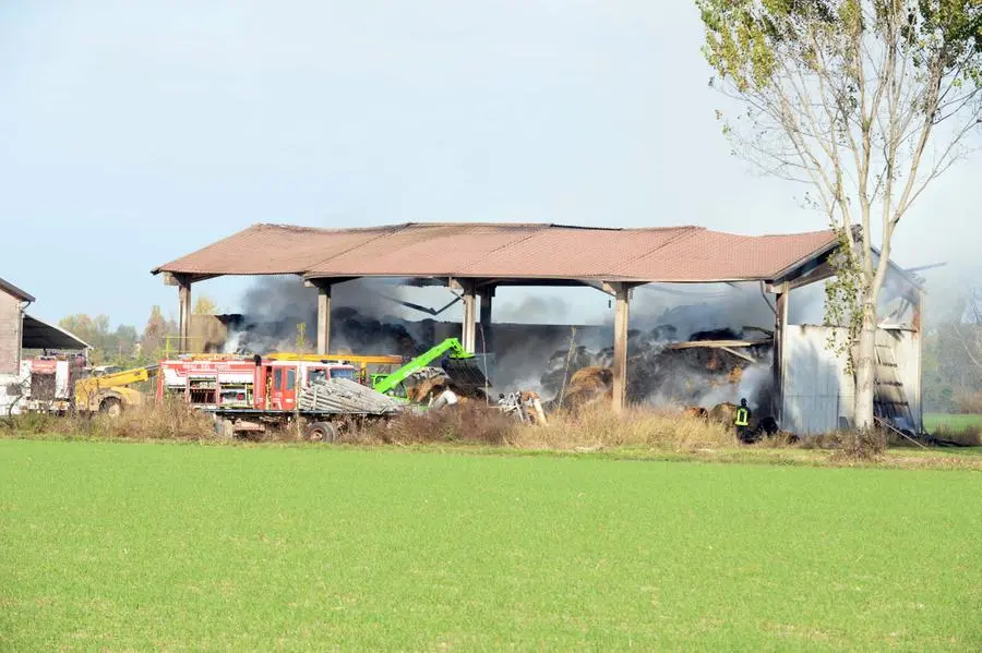 L'incendio del fienile a Gambara