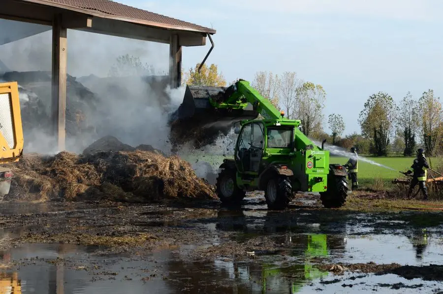 L'incendio del fienile a Gambara