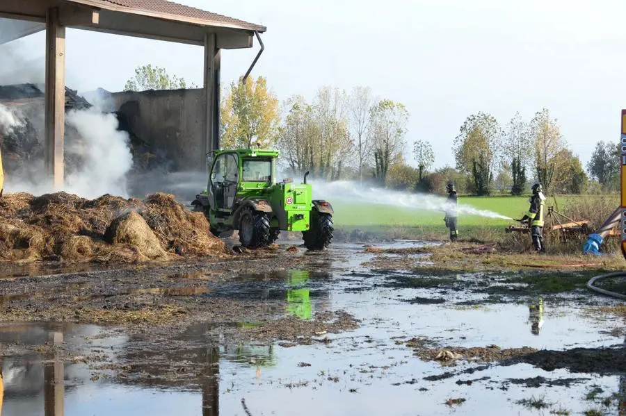 L'incendio del fienile a Gambara