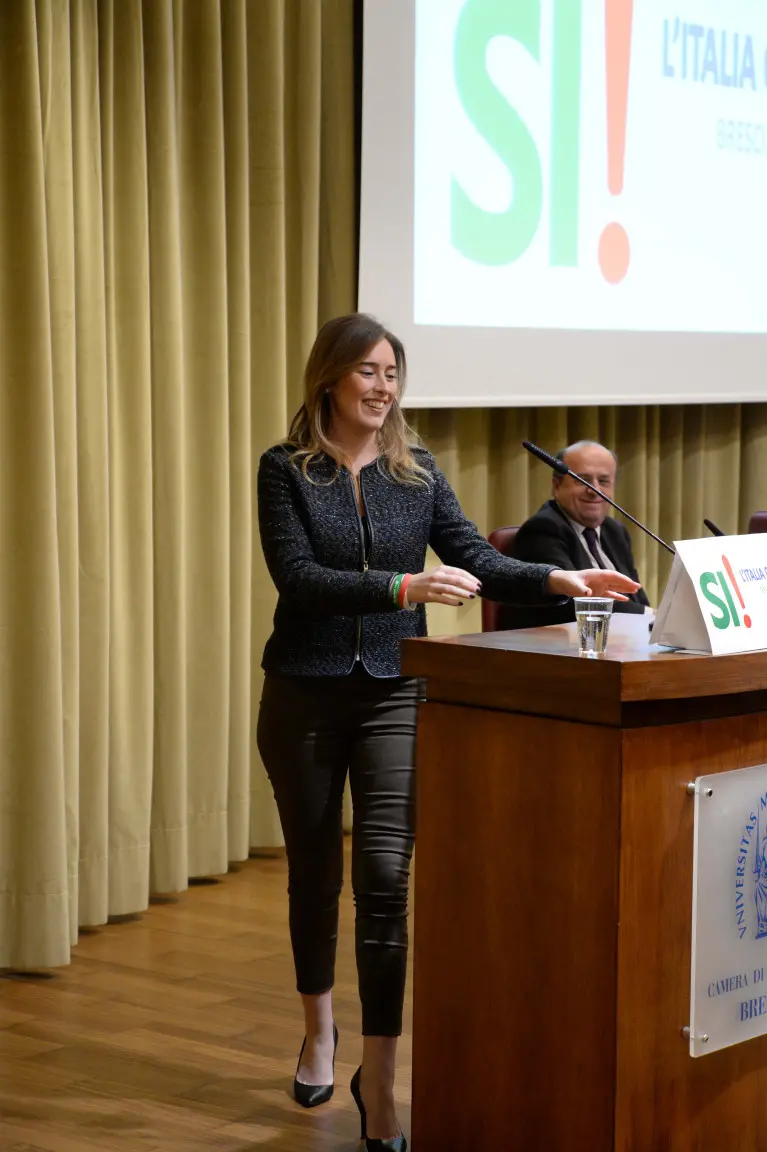 L'intervento di Maria Elena Boschi in città