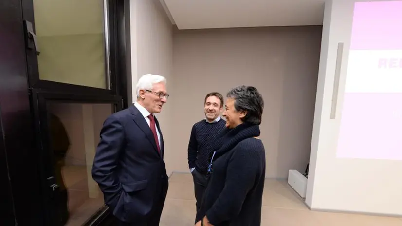 Il senatore Corsini ieri in sala Libretti