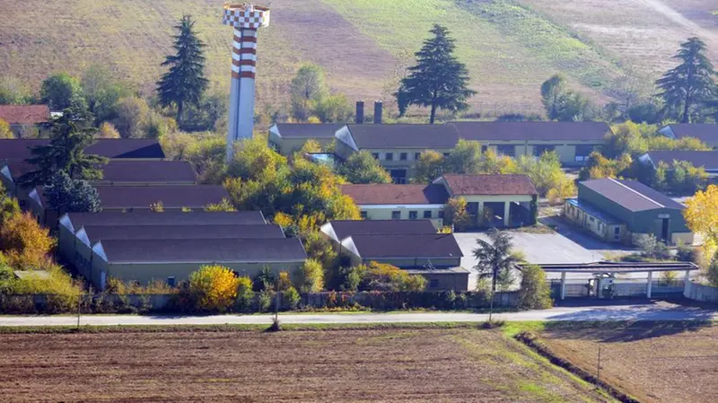 L'ex Caserma Serini vista dall'alto