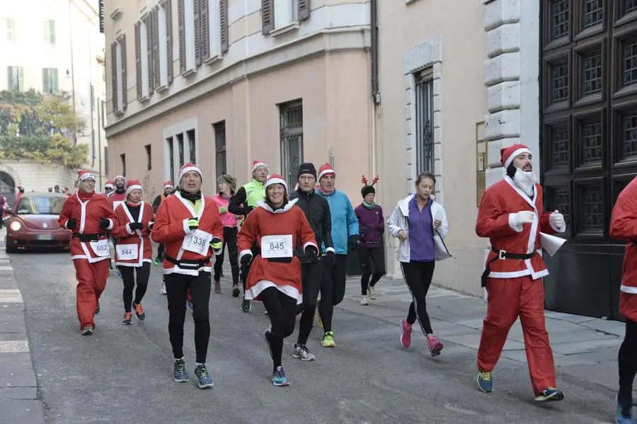 La corsa dei Babbi Natale