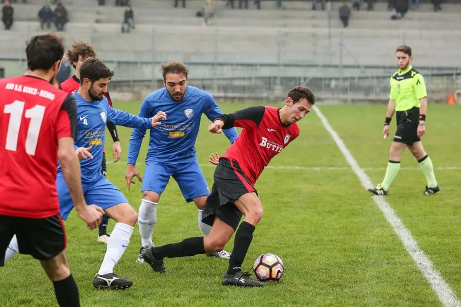Calcio, Prima categoria: Montorfano Rovato-Bienno 1-1