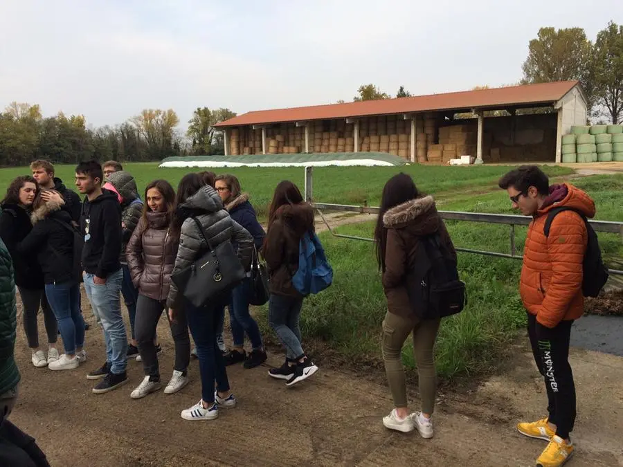 La visita degli studenti a Pontevico