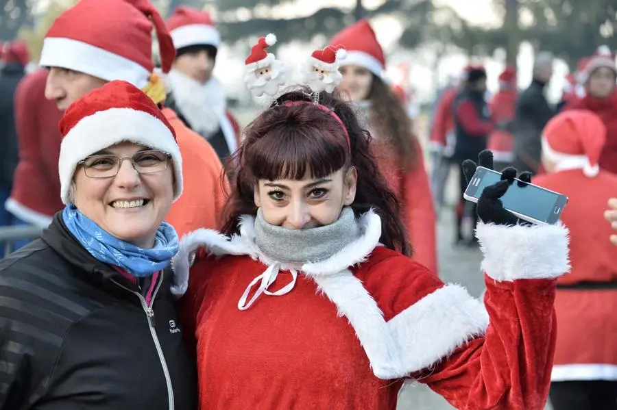 La corsa dei Babbi Natale