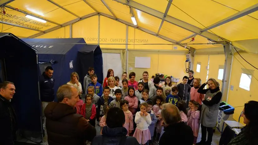 A Gualdo con i bimbi delle elementari