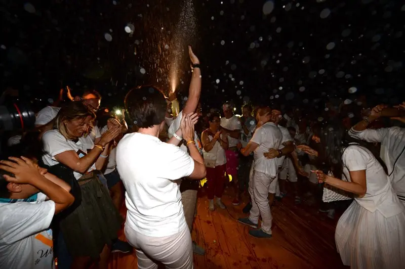 La festa per The Floating Piers