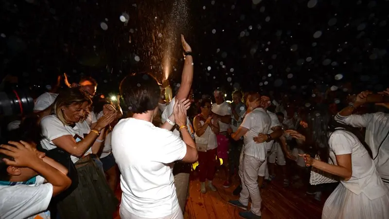 La festa per The Floating Piers