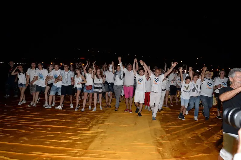 La festa per The Floating Piers