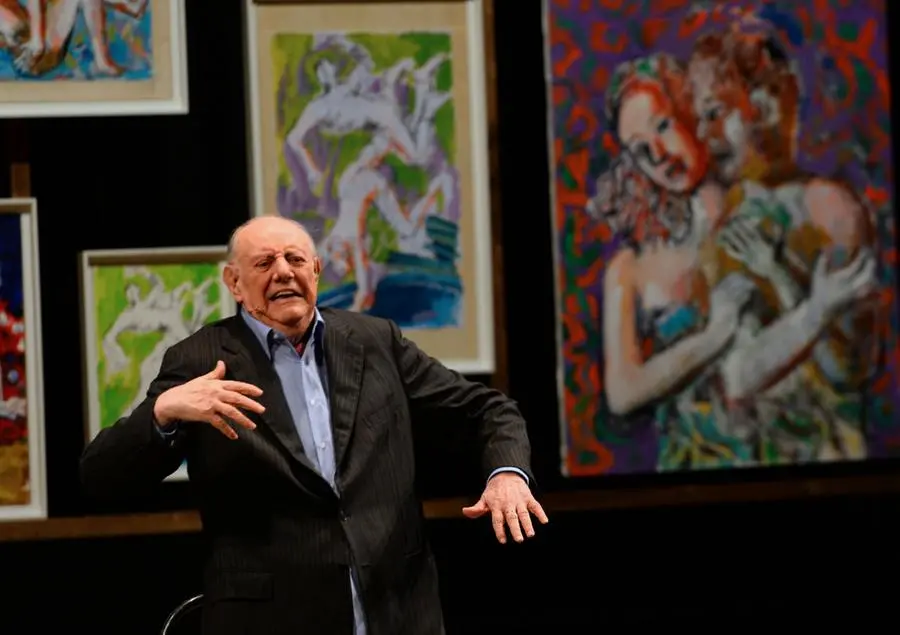 Dario Fo al Teatro Grande