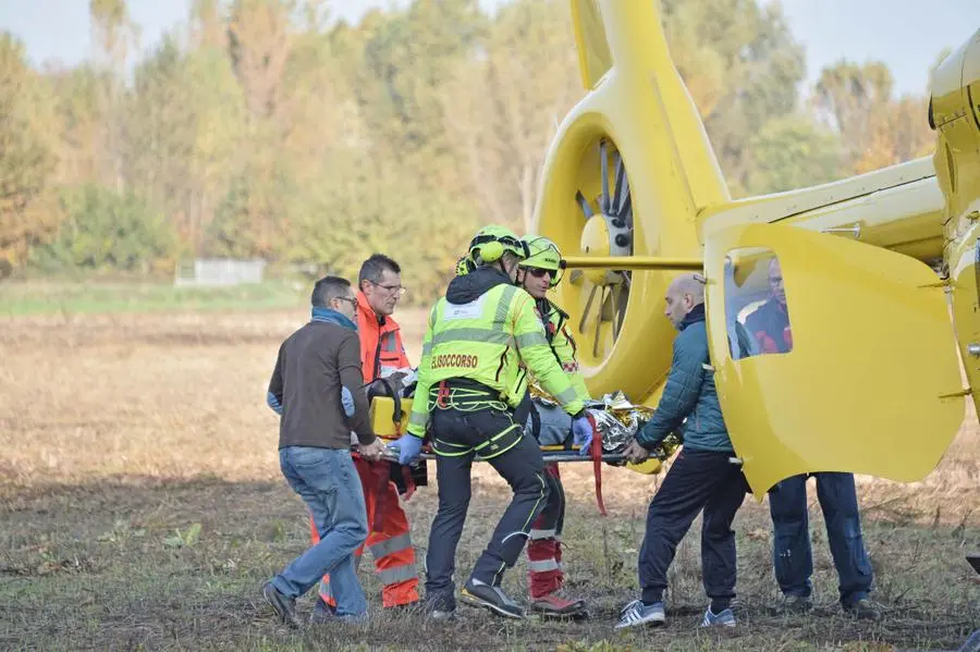 Flero, frontale tra auto