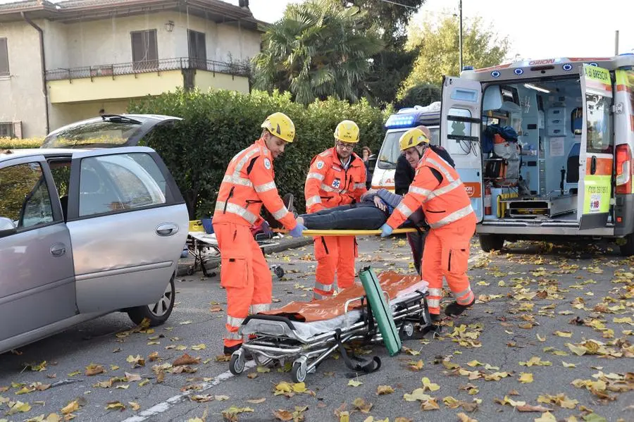 Flero, frontale tra auto
