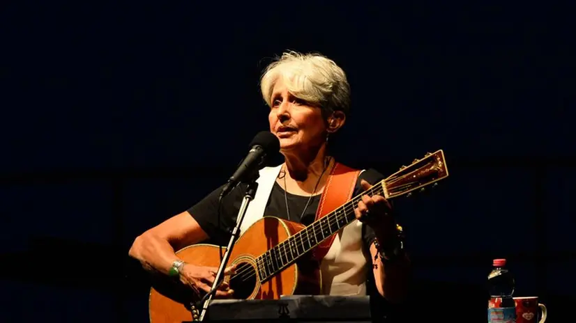 Joan Baez al Vittoriale
