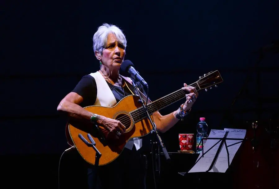 Joan Baez al Vittoriale