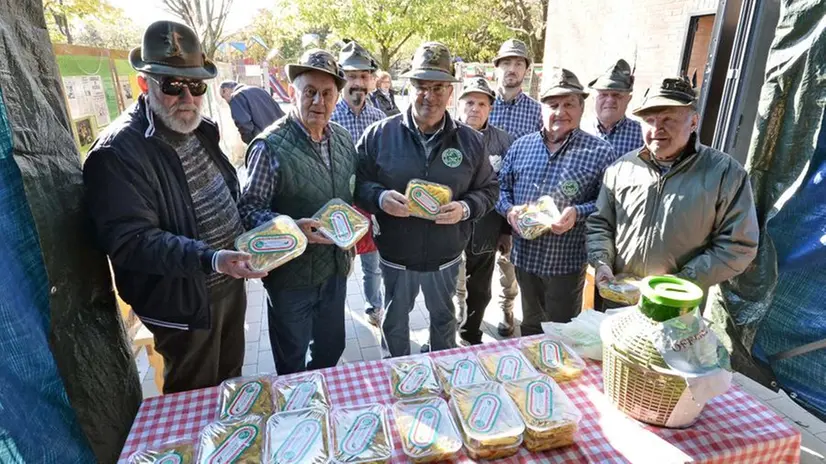 La casoncellata degli Alpini di Bottonaga