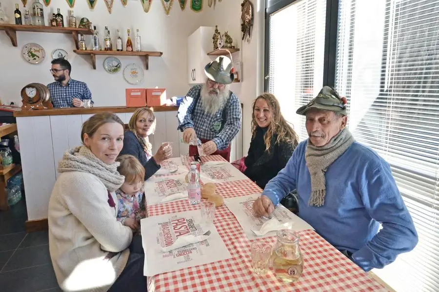 La casoncellata degli Alpini di Bottonaga