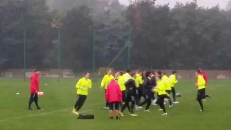 Brescia Calcio femminile al lavoro in Polonia