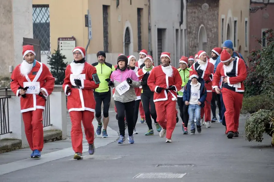 La corsa dei Babbi Natale