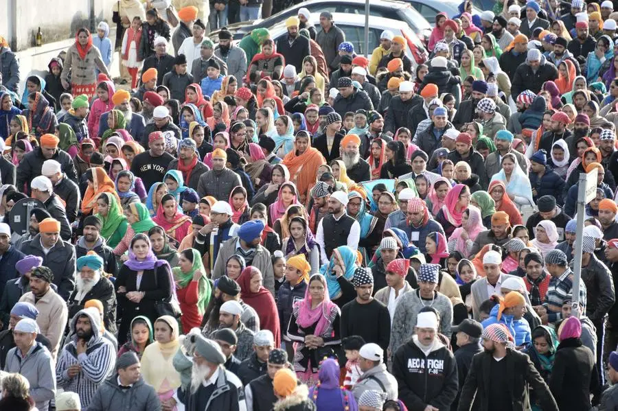 La sfilata dei sikh