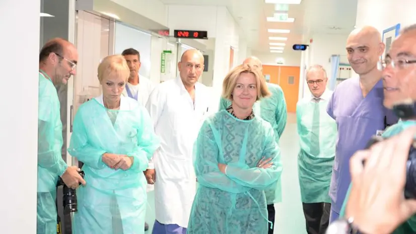 Il ministro Lorenzin in visita alla Poliambulanza e al Civile