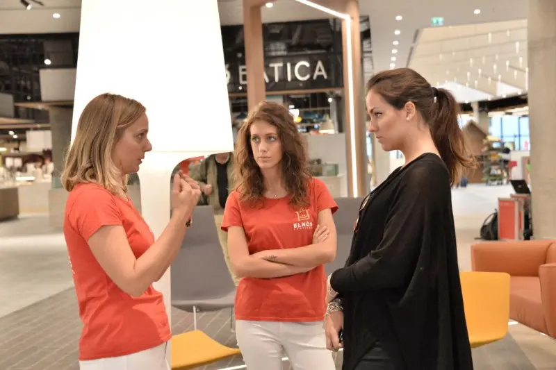 Elnòs, l'apertura del nuovo centro commerciale